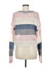 Blue Life Color Block Pink Pullover Sweater Size M - photo 2