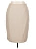 Le Suit 100% Polyester Solid Tan Formal Skirt Size 14 - photo 1