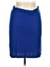 Apt. 9 Solid Blue Formal Skirt Size M - photo 1