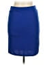 Apt. 9 Solid Blue Formal Skirt Size M - photo 2