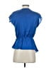 Willow & Clay 100% Polyester Blue Sleeveless Blouse Size XS - photo 2