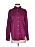 Gap 100% Polyester Burgundy Long Sleeve Blouse Size XS - photo 1