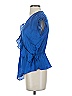 Willow & Clay 100% Polyester Blue Sleeveless Blouse Size XS - photo 5