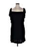 Snap Black Casual Dress Size 1X - photo 1