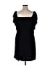 Snap Black Casual Dress Size 1X - photo 2