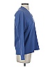 Tibi Blue Long Sleeve Blouse Size 0 - photo 4
