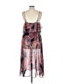 Tiana B. 100% Polyester Paisley Red Casual Dress Size 10 - photo 2