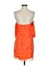 Bebe Orange Cocktail Dress Size 0 - photo 2