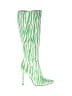 Nasty Gal Inc. Green Boots Size 4 - photo 1