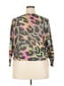 Free For Humanity Animal Print Pink Gray Pullover Sweater Size XXL (estimated) - photo 2