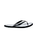 Vince Camuto Silver Black Flip Flops Size 4 - photo 1