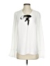 Frank Lyman Design 100% Polyester Ivory Long Sleeve Blouse Size 4 - photo 1