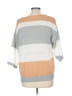 Unbranded 100% Polyester Color Block Gray Tan Pullover Sweater Size L - photo 2