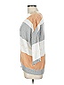 Unbranded 100% Polyester Color Block Gray Tan Pullover Sweater Size L - photo 5