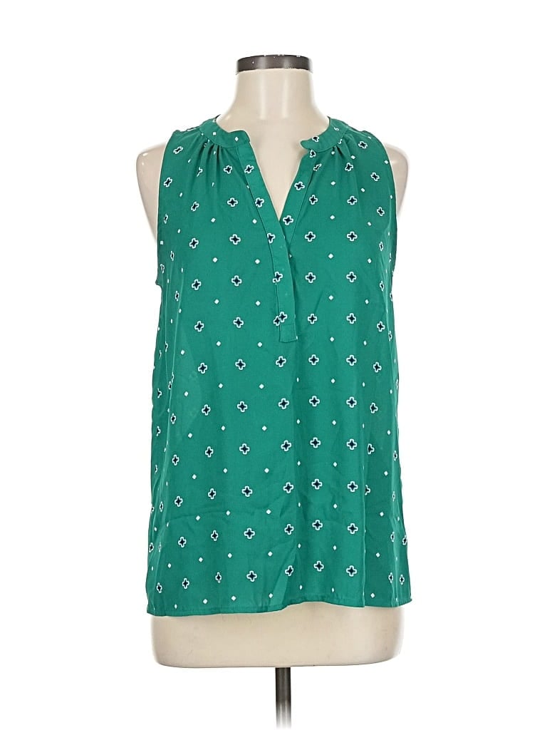 Pre-owned Alice Blue Sleeveless Blouse In Green