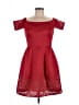 MARCHESA notte 100% Polyester Red Cocktail Dress Size 00 (estimated) - photo 1