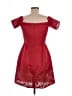 MARCHESA notte 100% Polyester Red Cocktail Dress Size 00 (estimated) - photo 2