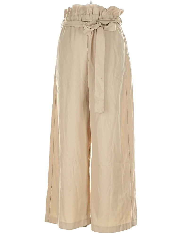 Pre-owned Zara Basic Casual Pants In Brown