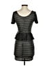 Millau Houndstooth Black Casual Dress Size S - photo 2