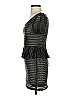 Millau Houndstooth Black Casual Dress Size S - photo 5