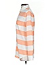 Equipment 100% Silk Stripes Orange Long Sleeve Silk Top Size XS - photo 5