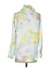 Zara Print Ivory Long Sleeve Blouse Size XS - photo 2