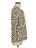 EMALINE Animal Print Gold Pullover Sweater Size M - photo 4