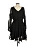 She + Sky 100% Polyester Black Cocktail Dress Size M - photo 1