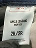 Express Stripes Blue Jeans Size 2 - photo 5