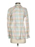 J.Crew Plaid Ivory Long Sleeve Button-Down Shirt Size 4 - photo 1