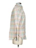 J.Crew Plaid Ivory Long Sleeve Button-Down Shirt Size 4 - photo 4