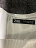 Zara Solid Ivory Bodysuit Size S - photo 3