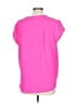 Staccato 100% Polyester Pink Short Sleeve Blouse Size L - photo 2