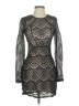 Express 100% Nylon Black Cocktail Dress Size XS - photo 1