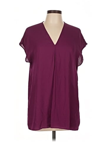 Lauren by Ralph Lauren Short Sleeve Blouse (view 1)