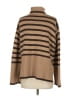 Totême Stripes Brown Wool Pullover Sweater Size XXS - photo 2