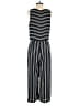 Tahari by ASL 100% Polyester Stripes Black Jumpsuit Size 6 - photo 2