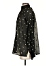 CAbi 100% Polyester Polka Dots Black Long Sleeve Blouse Size S - photo 5