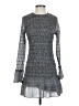 Stevie May 100% Polyester Tweed Gray Cocktail Dress Size S - photo 1