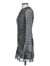 Stevie May 100% Polyester Tweed Gray Cocktail Dress Size S - photo 5