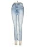 Denim Forum Solid Blue Jeans Size 27 waist - photo 1