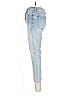 Denim Forum Solid Blue Jeans Size 27 waist - photo 5