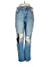 Madewell Color Block Blue Jeans Size 28 waist - photo 1
