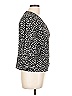 Bobeau Black 3/4 Sleeve Blouse Size L - photo 4