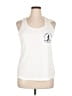 Sport-Tek 100% Polyester White Tank Top Size XL - photo 1