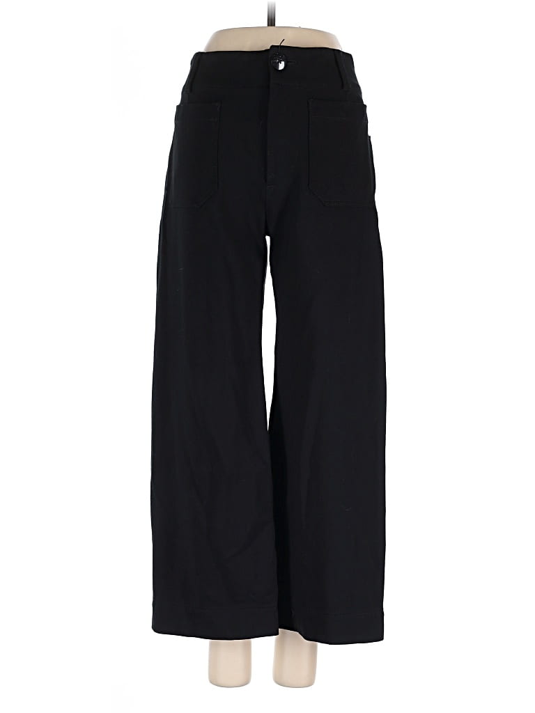 Maeve by Anthropologie Casual Pants - High Rise: Black Bottoms - Size 25 Petite