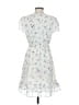 Unbranded 100% Polyester Floral White Ivory Casual Dress Size XS - photo 2