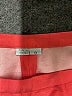 Unbranded 100% Silk Color Block Red Silk Pants Size 8 - photo 6
