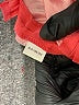 Unbranded 100% Silk Color Block Red Silk Pants Size 8 - photo 7