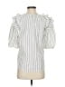 Caballero White 3/4 Sleeve Blouse Size S - photo 2